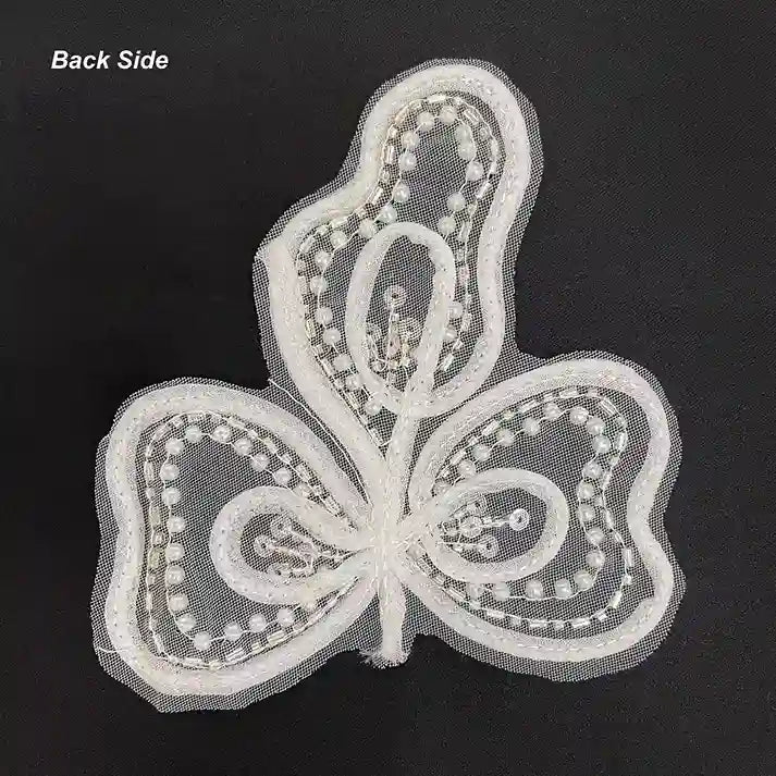 Luxury Beaded Symbolic Appliqué Patch