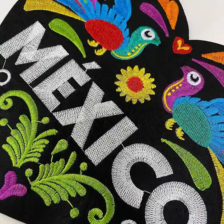 Mexico Peacock Hot Fix Patch