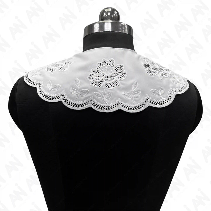 Ruffled Peter Pan Neck Collar