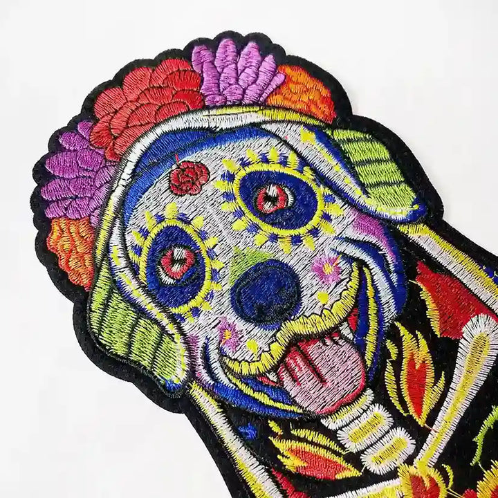 Mexican Folk Art Dog Patch