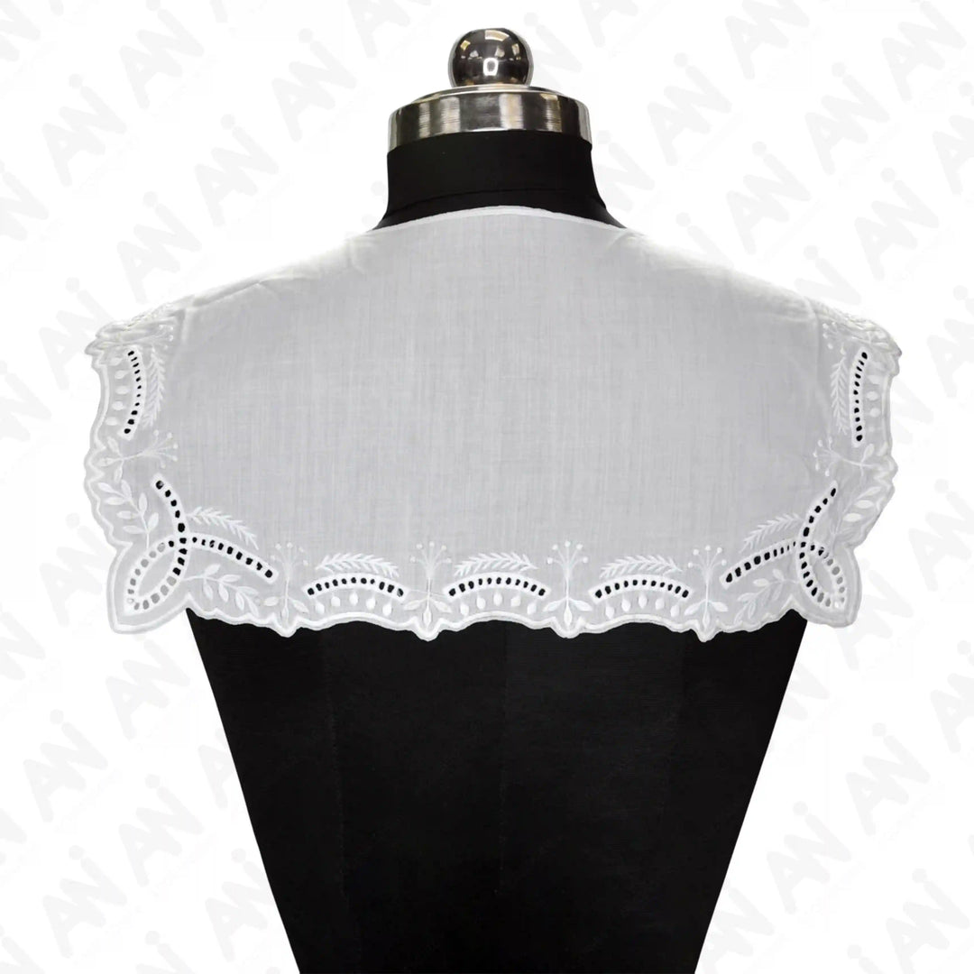 Square Broderie Anglaise Collar