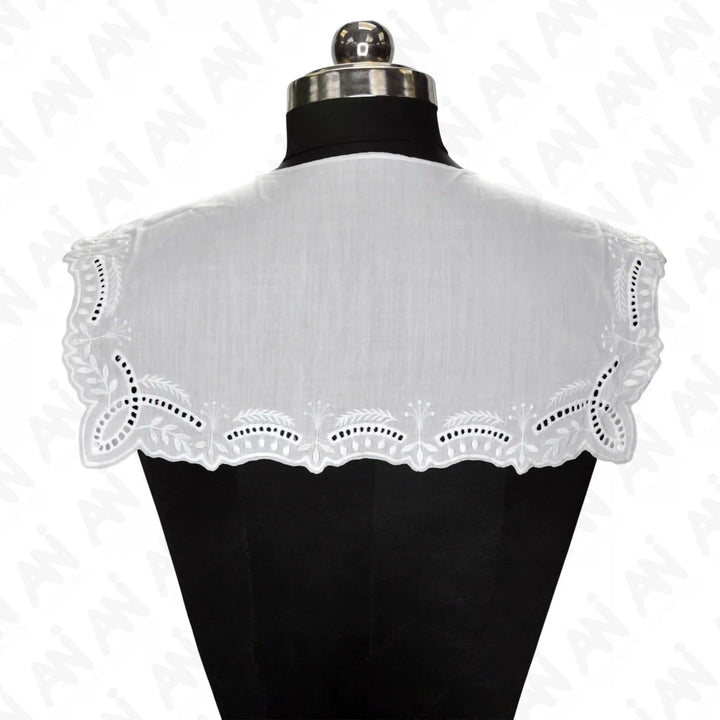 Square Broderie Anglaise Collar