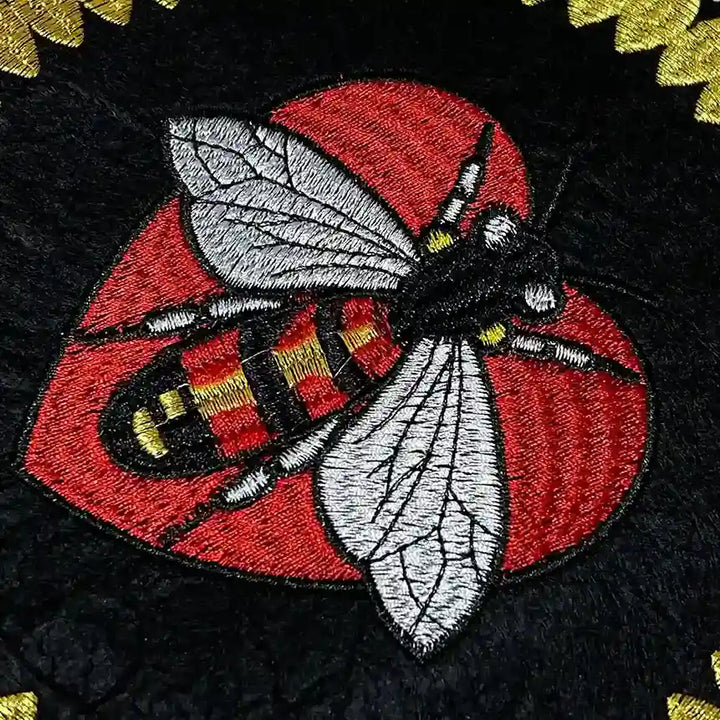 Queen Bee Mandala Hot Fix Patch