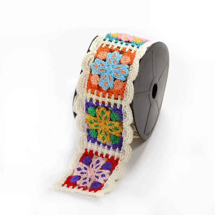 Boho design Crochet Floral Lace