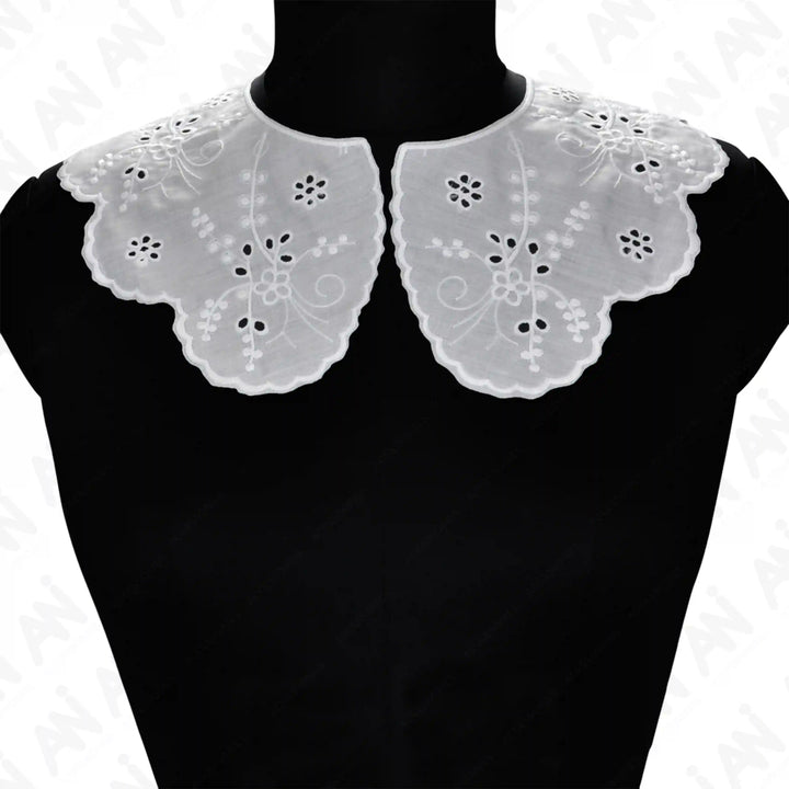 Floral Style Leafy Design Neck Collar