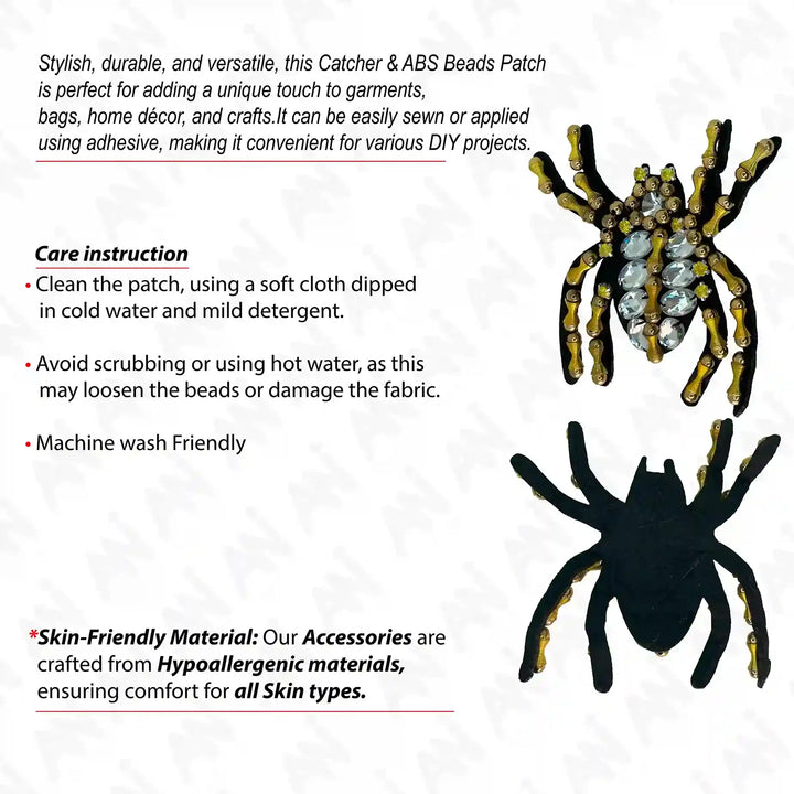 Spider Beads Patch