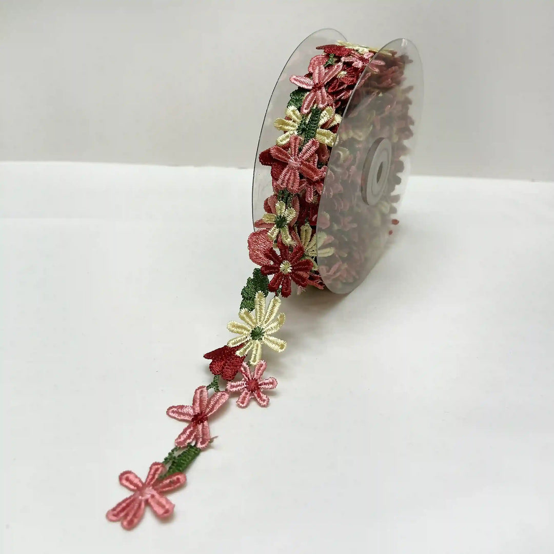 Floral Guipure Lace Trim or Daisy Chain Venice Lace.