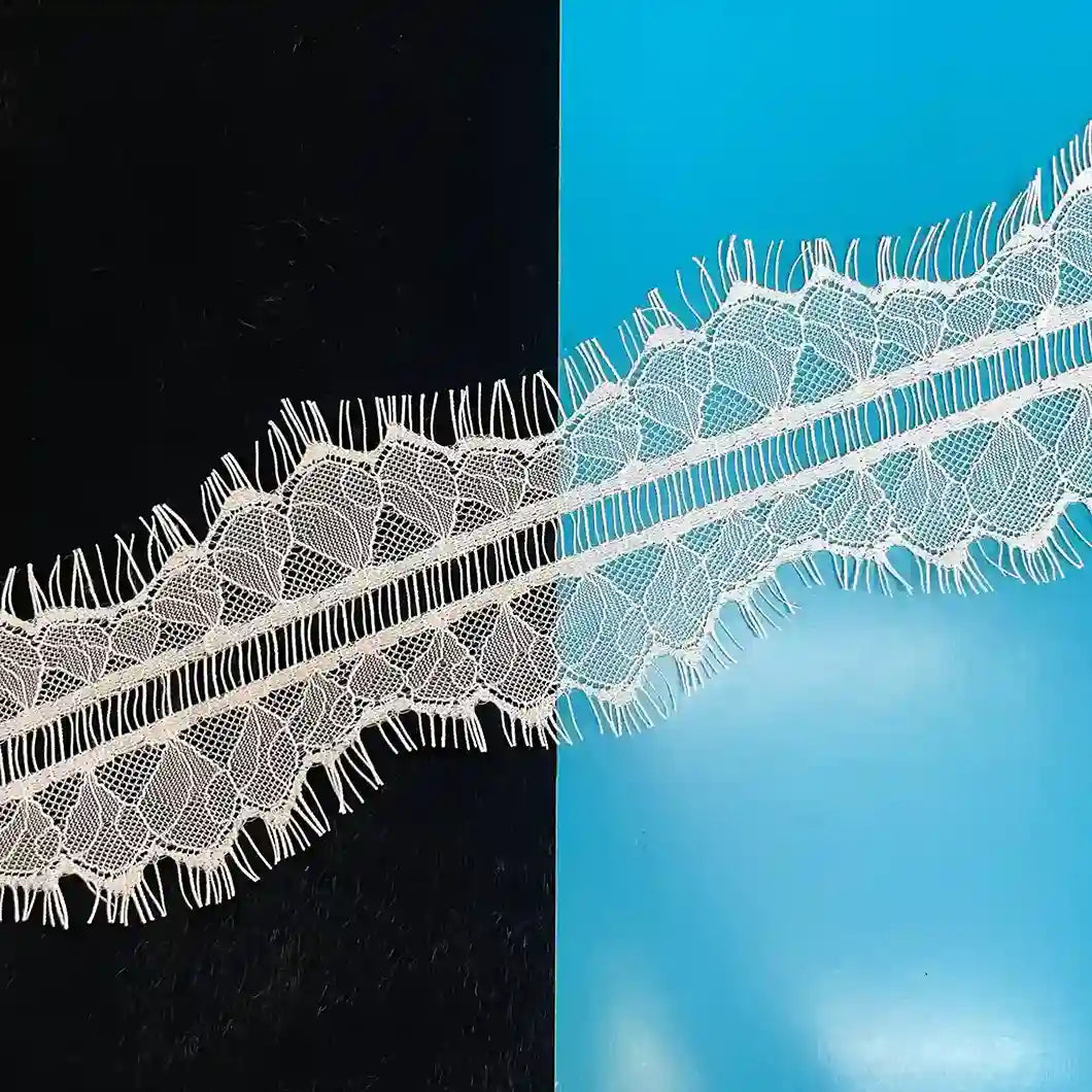 Modern Botanical Mesh Eyelash Edging