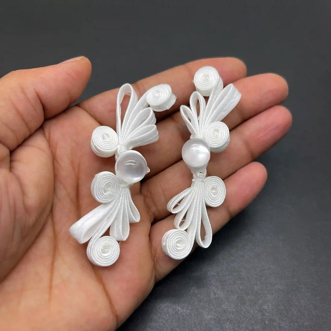 Triple-Loop Wing Frog Closure Buttons