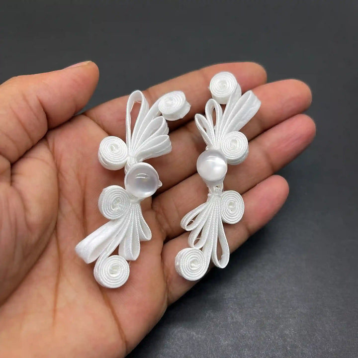Triple-Loop Wing Frog Closure Buttons