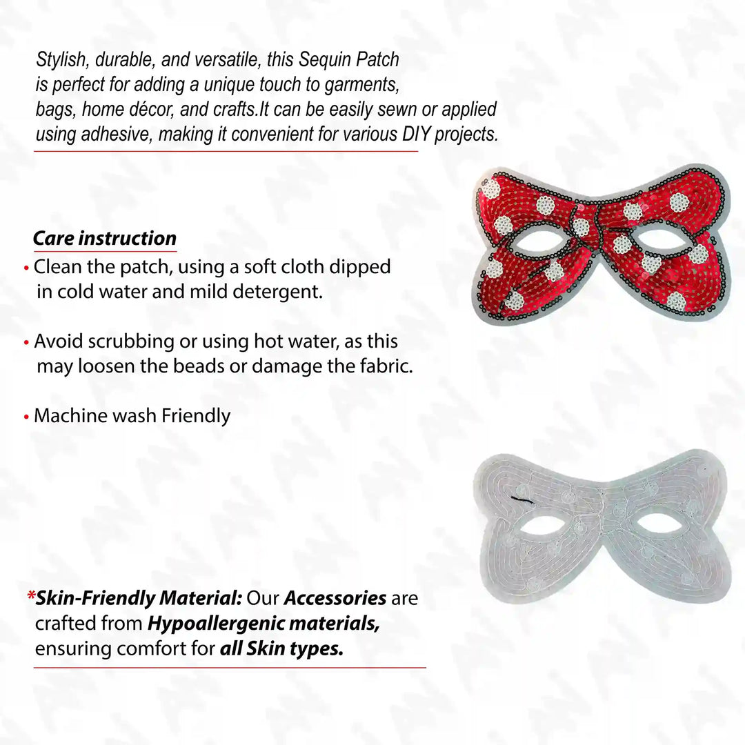 Mask Sequins Lace