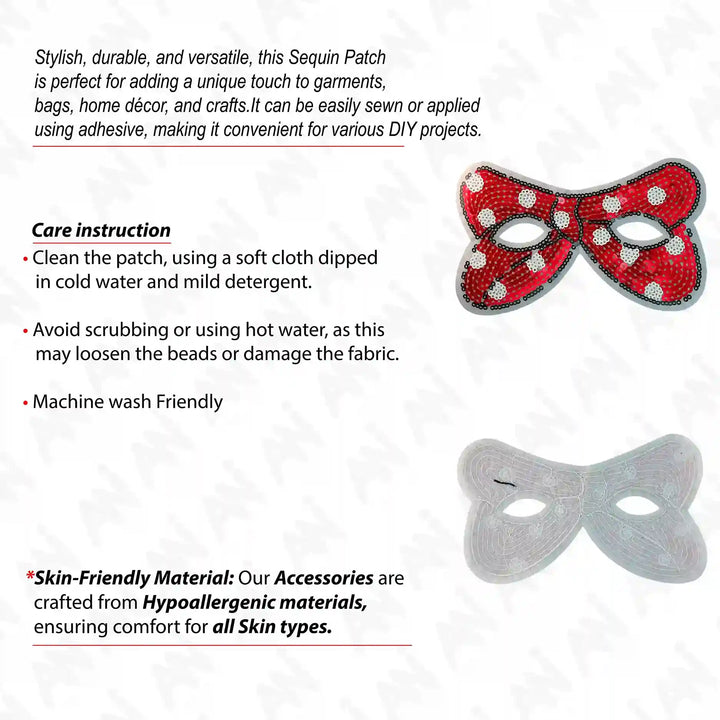 Mask Sequins Lace