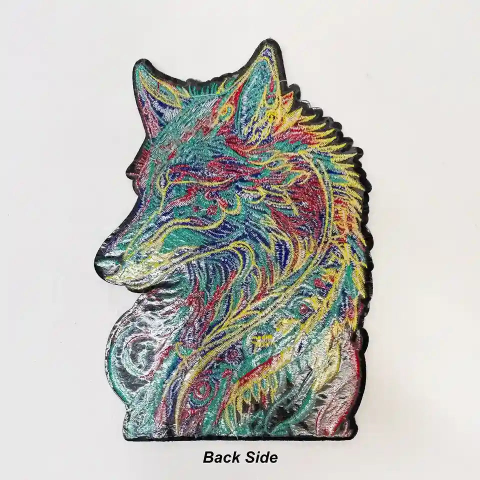 Multicolor Hotfix Wolf Patch