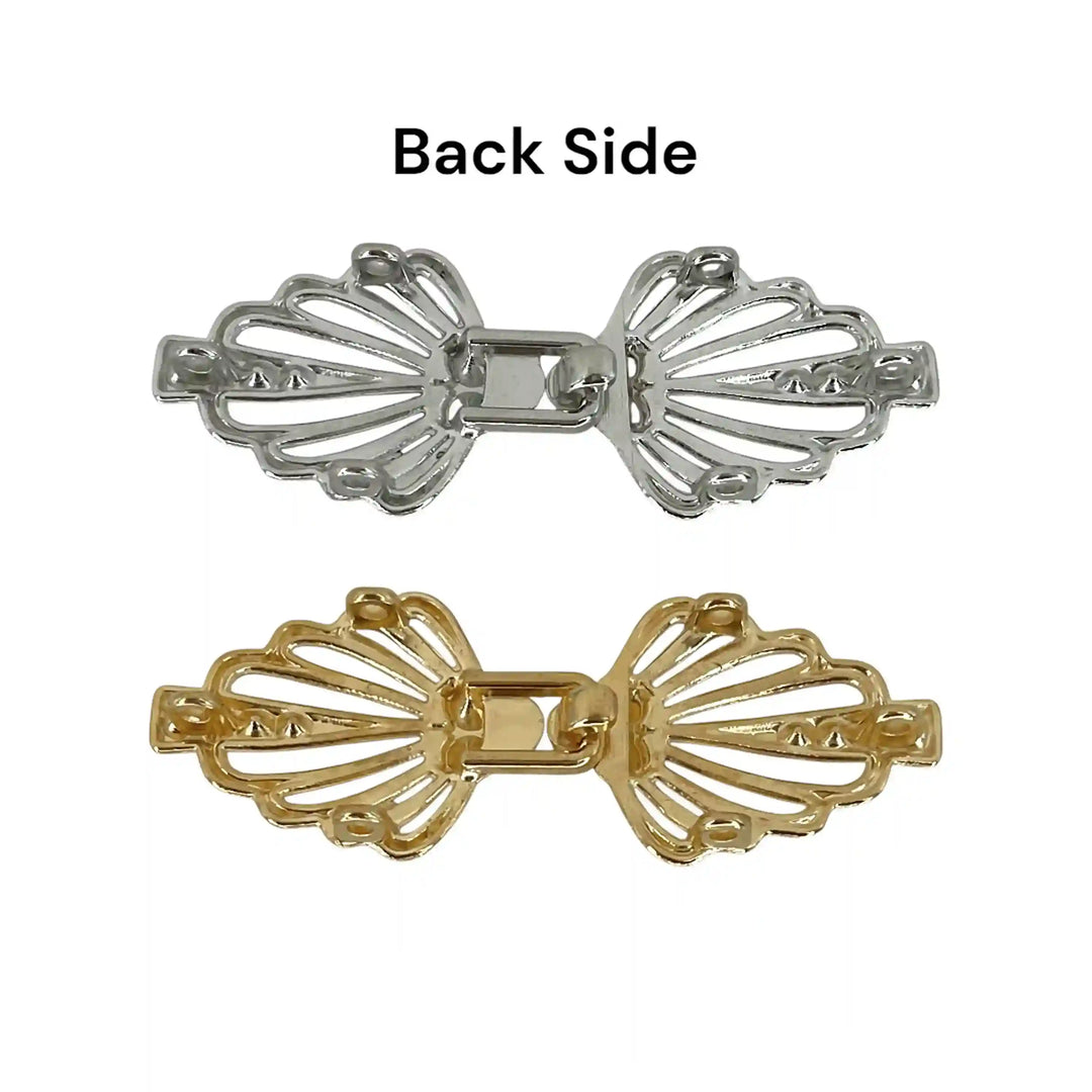 Bow Style Rhinestone Frog Closure Buttons