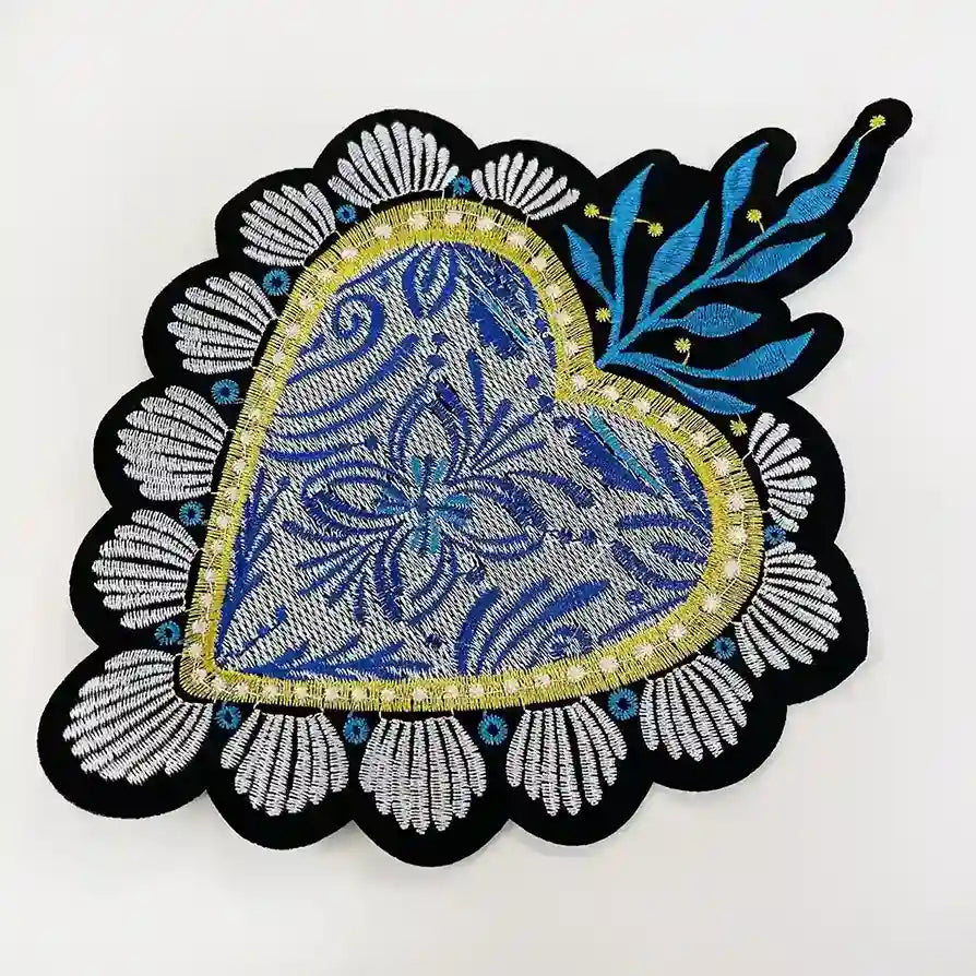 Heart Plant Sew Patch