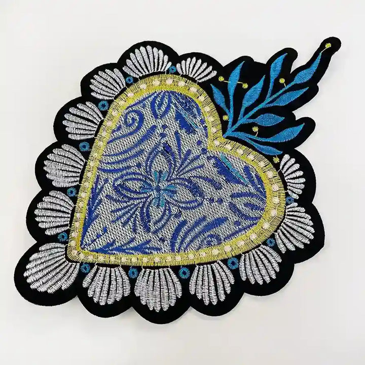 Heart Plant Sew Patch