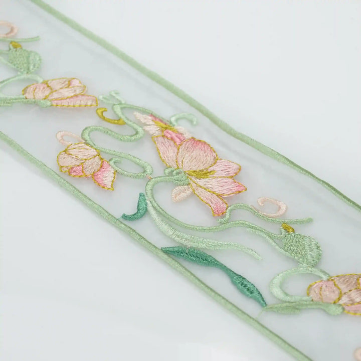 Flower Style Multicolor Lace