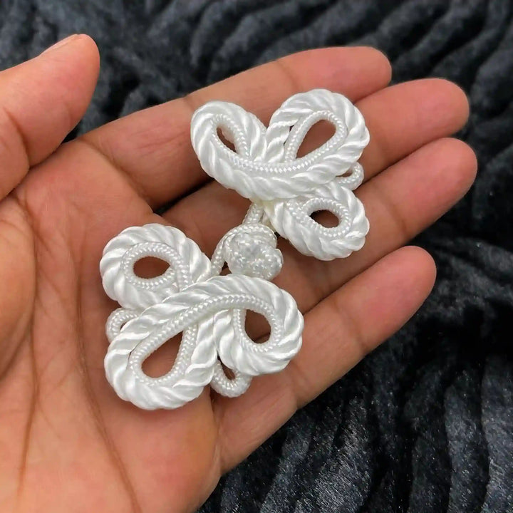 Pankou Bow Style Chines Frog Button
