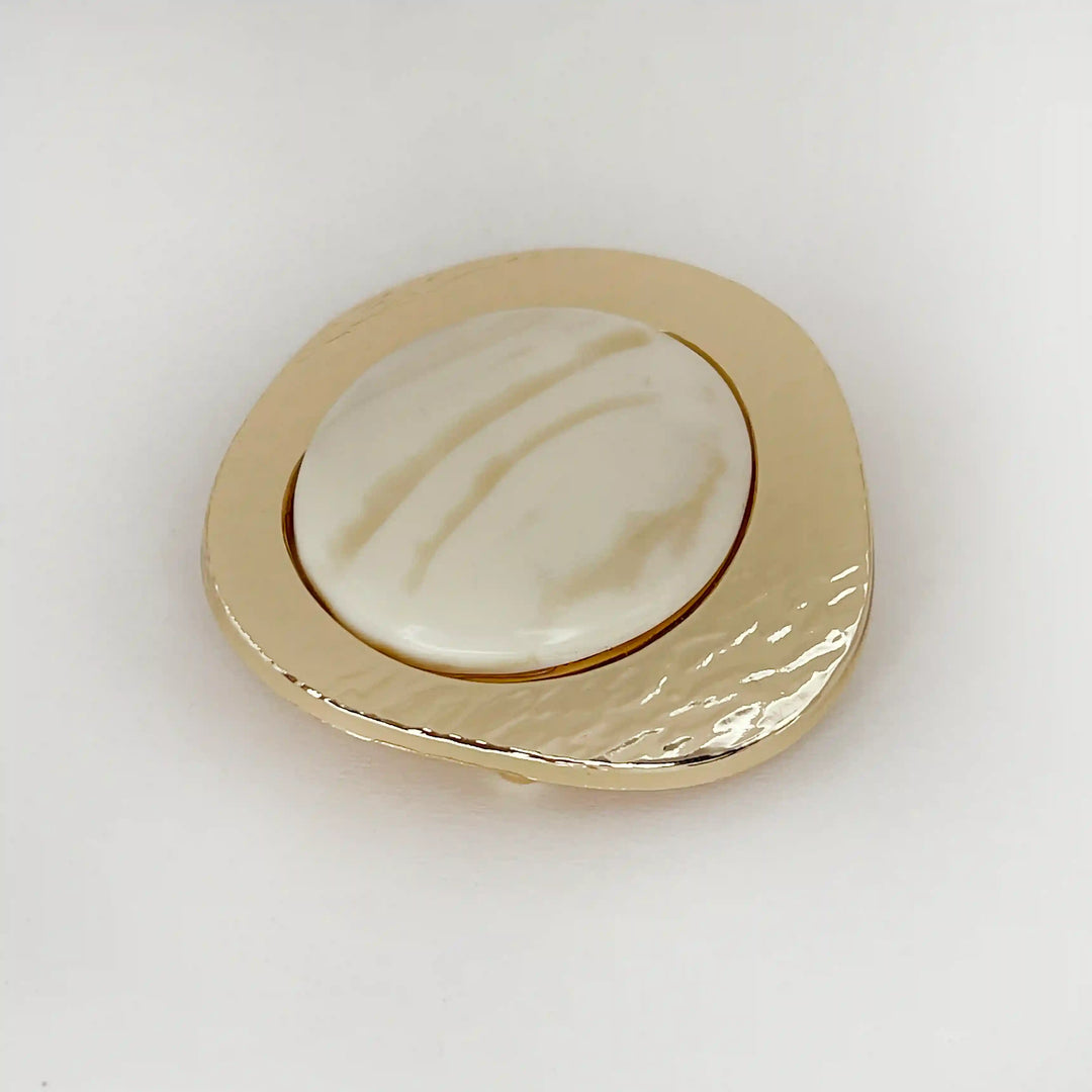 Modern Marbled Pebble Buckle