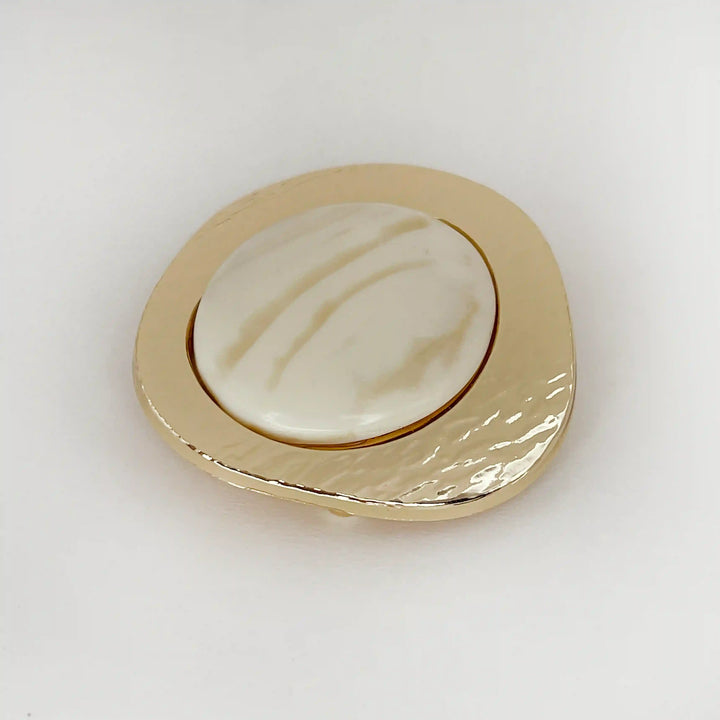 Modern Marbled Pebble Buckle
