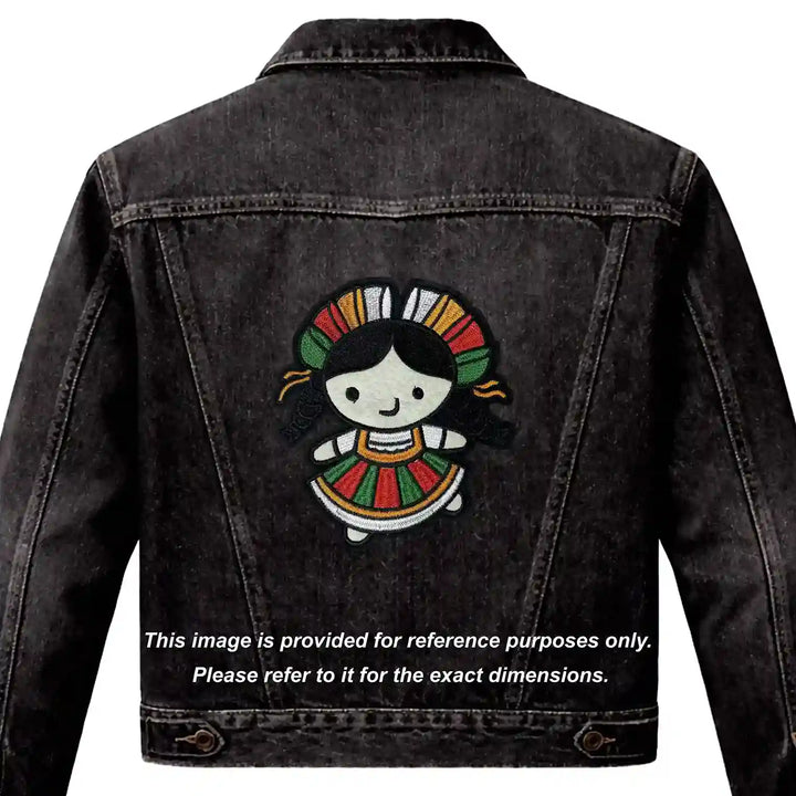Mexican Lele Rag Doll Hot-Fix Patch