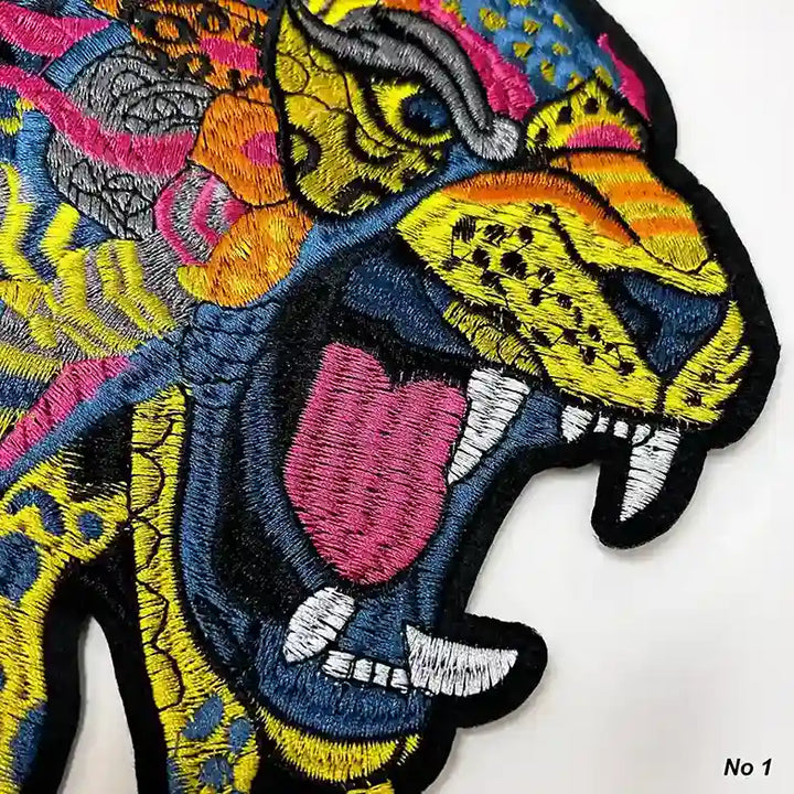 Psychedelic Jaguar Alebrije Patch