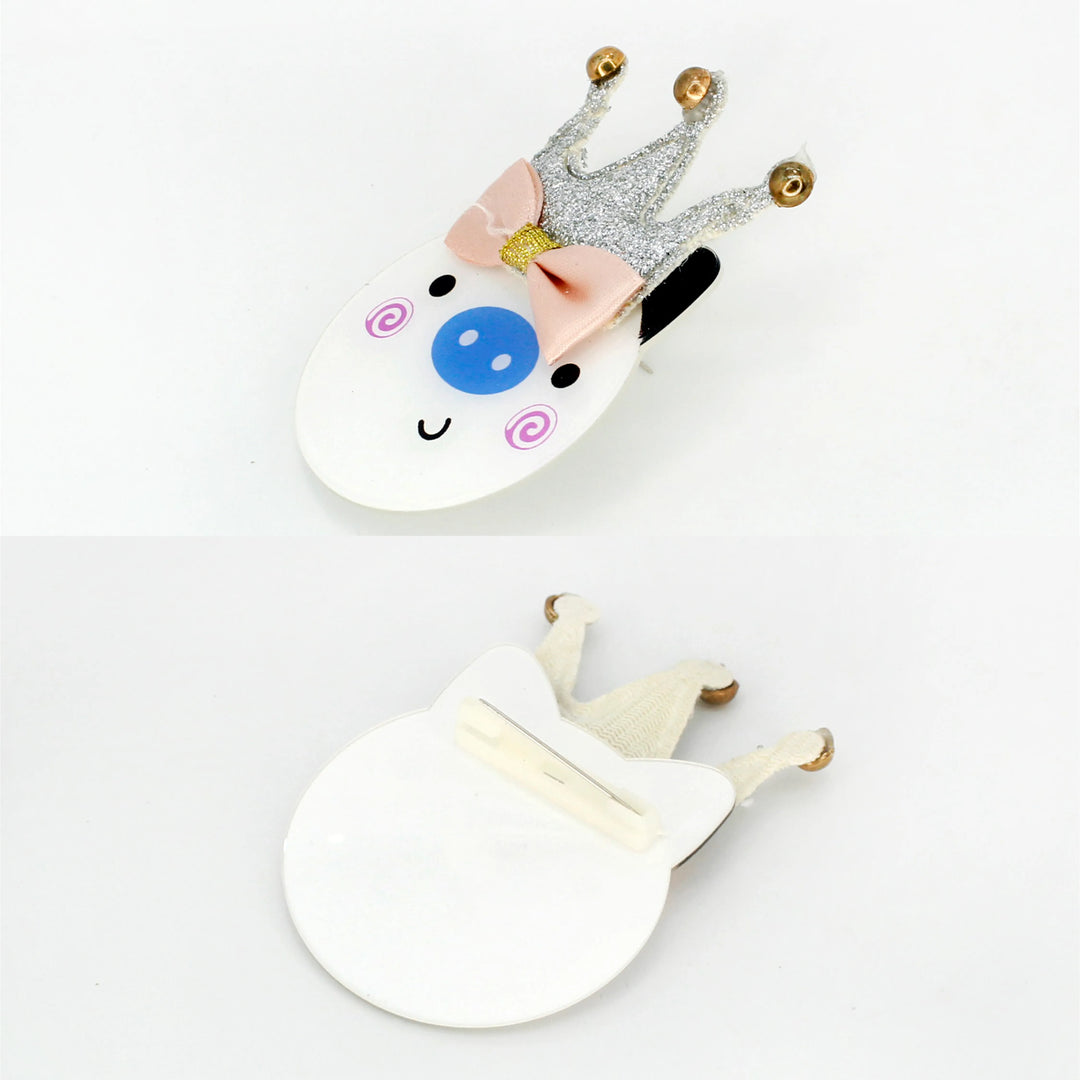 Princess Piggy Brooch