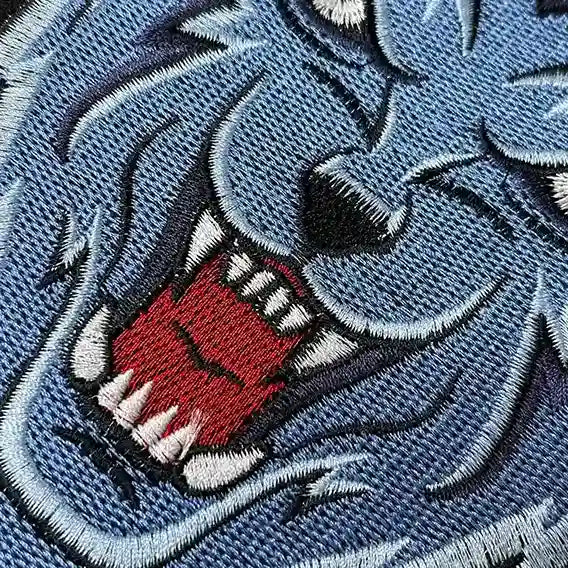 Roaring Alpha Wolf Patch