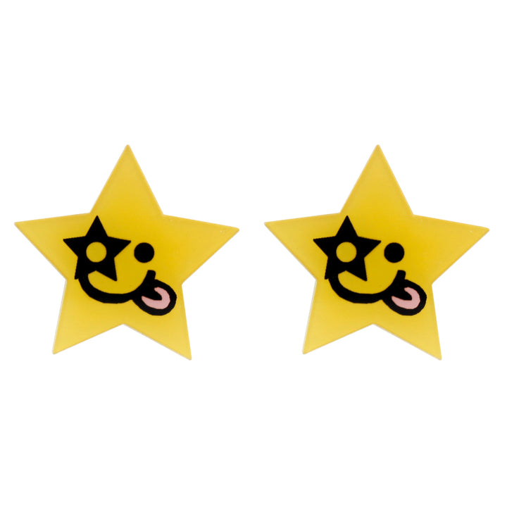 Winking Star Brooch