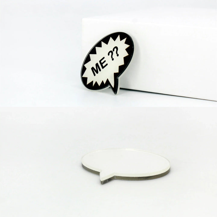 Me Acrylic Brooch