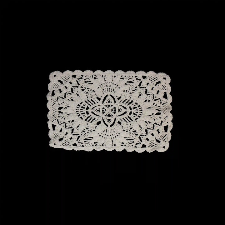 Rectangular Doily Appliqu Patch