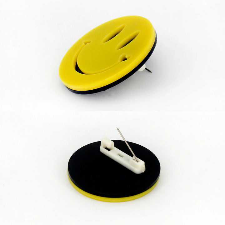 Smiley Brooch Pin