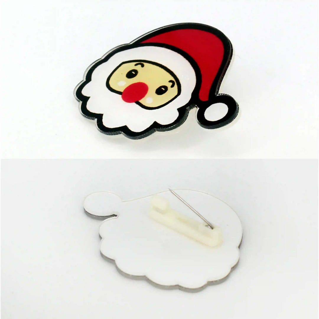 Santa Claus Brooch