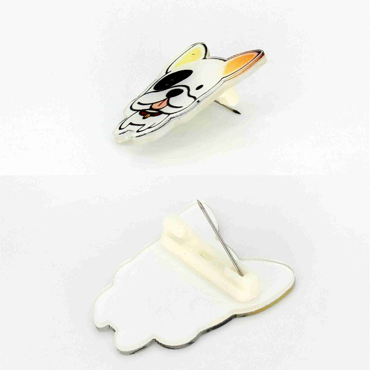 French Bulldog Brooch
