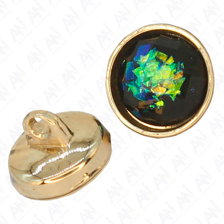 Galaxy Multicolored Button