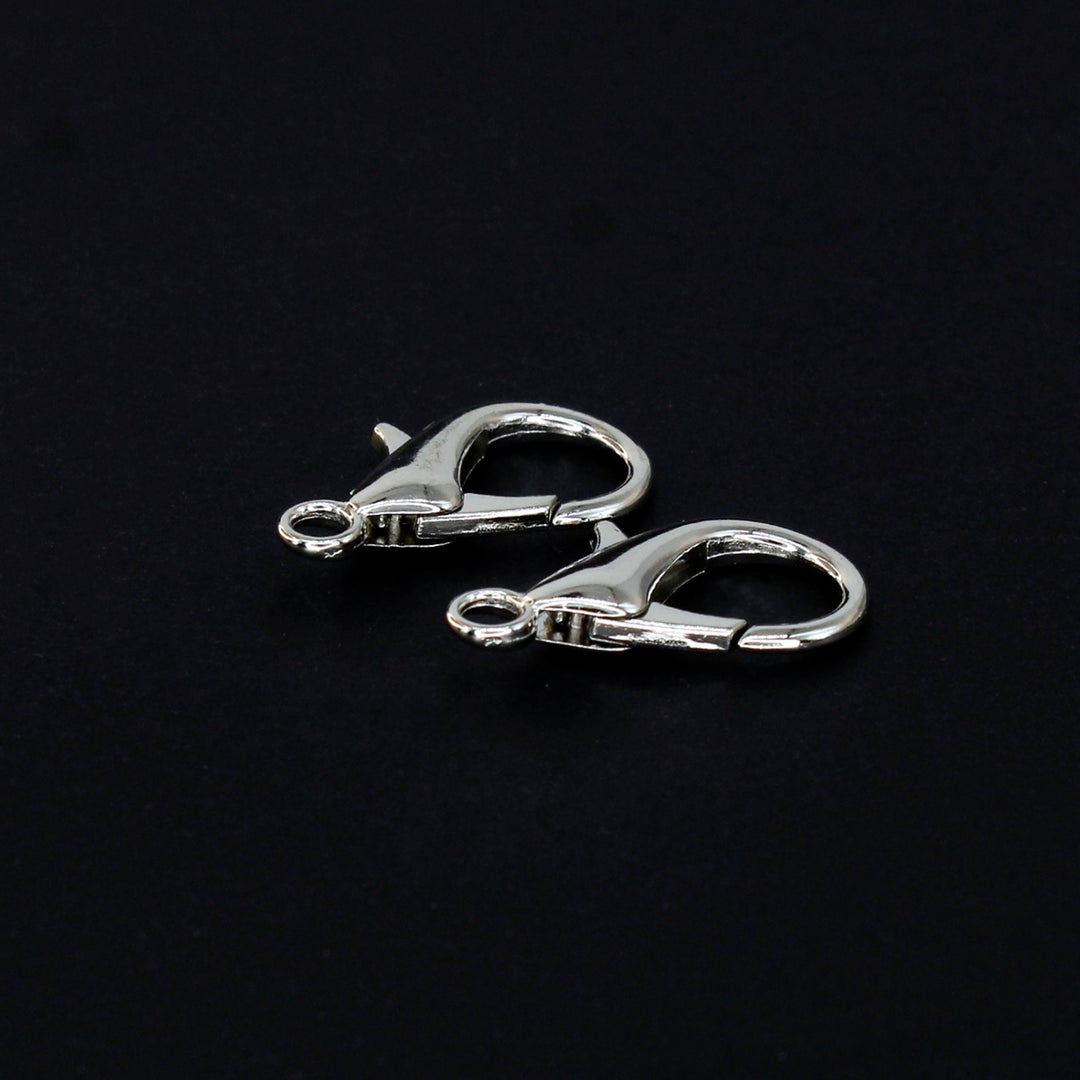 Silver Lobster Claw Clasps