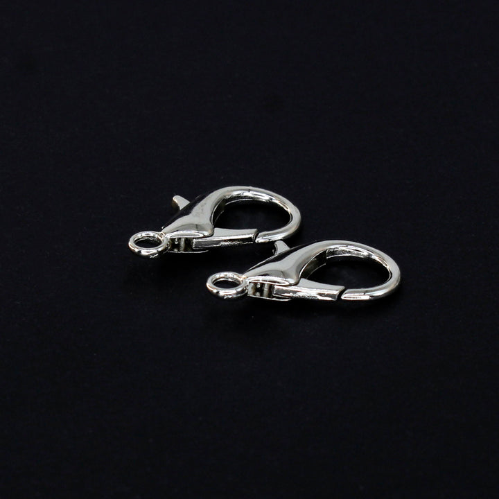 Silver Lobster Claw Clasps