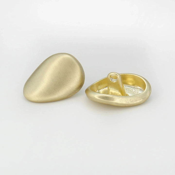 Teardrop-Shaped Metal Button | 20mm(32L)
