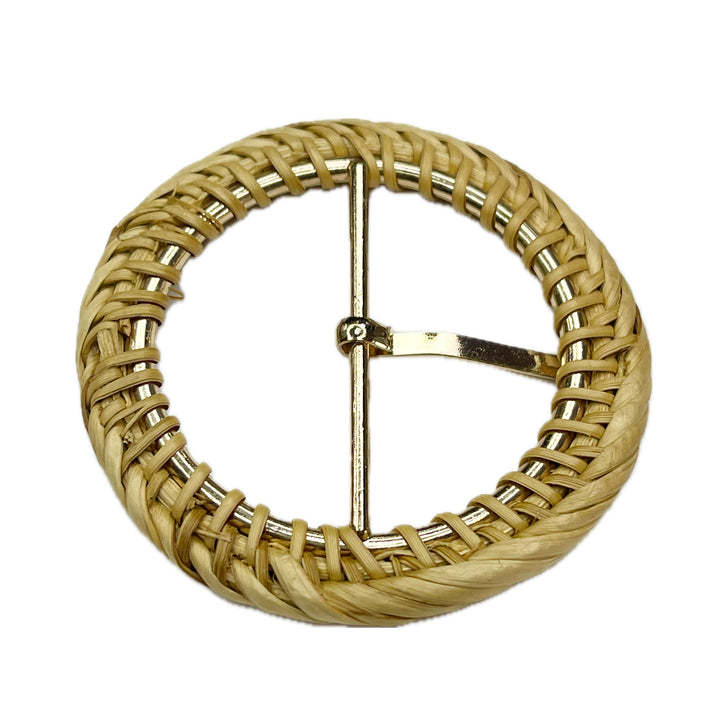 Timeless Design Raffia Buckle