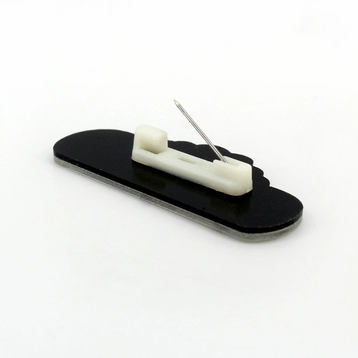 Text Design Acrylic Pin
