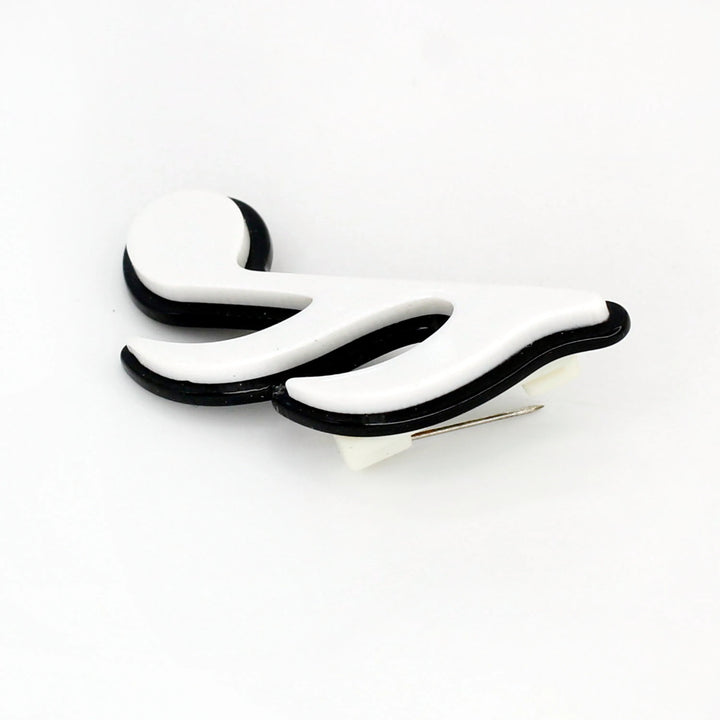 Music Lover Safety Pin Brooch