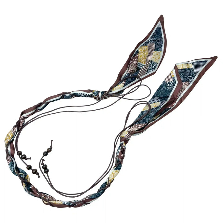 Multicolor Scarf Macrame Belt