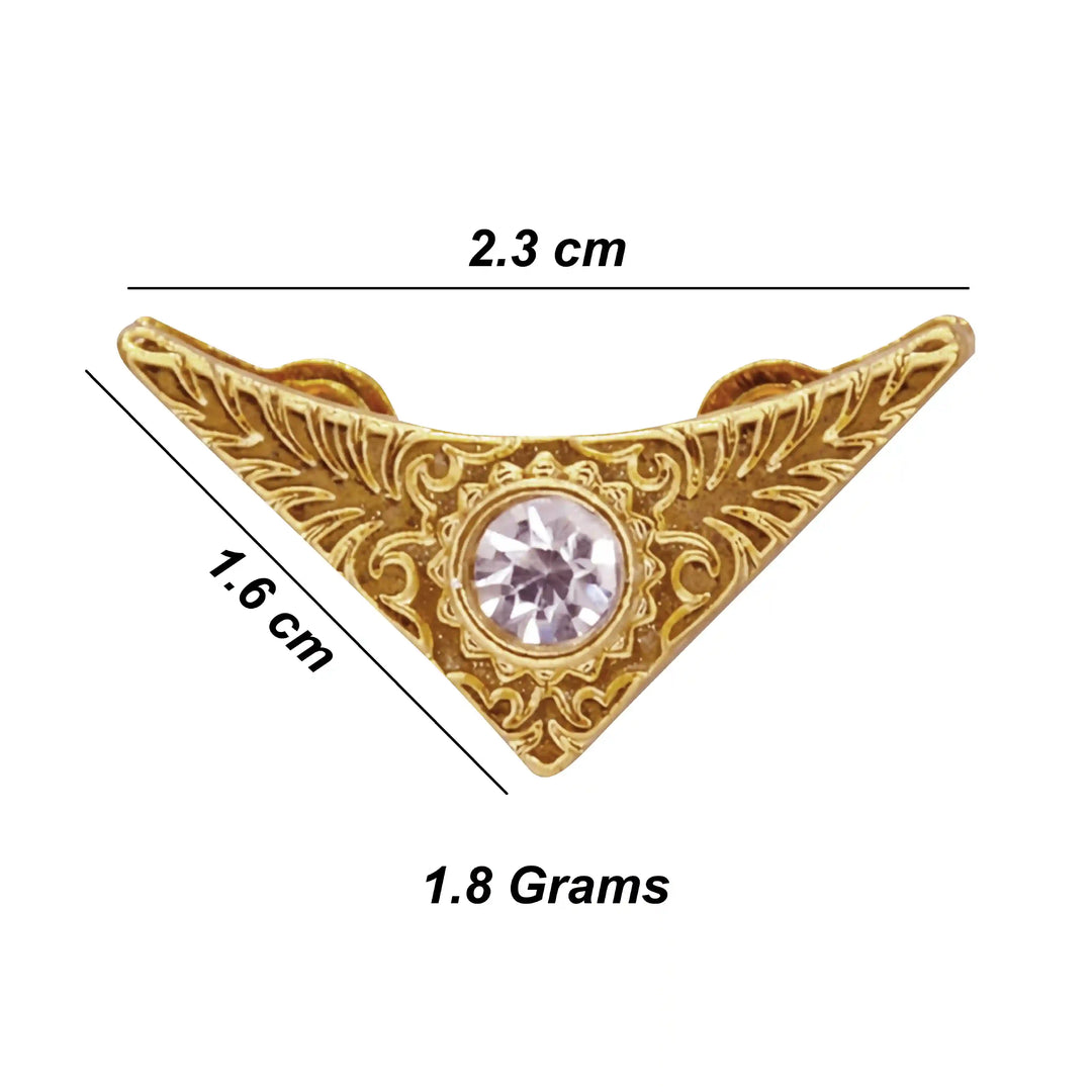 Crystal Center Style Collar Tip
