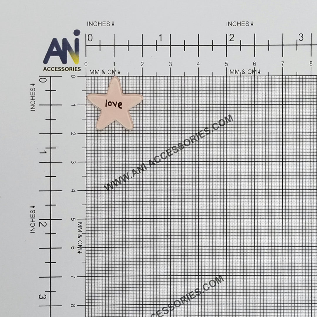 Star Love Brooch Pin