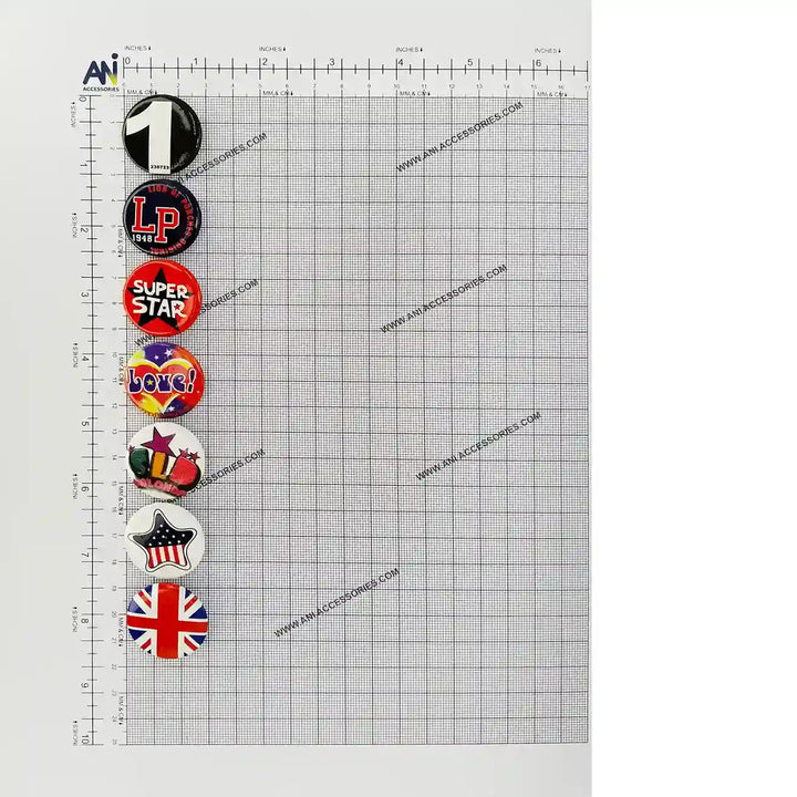 Star Power Brooch Pin