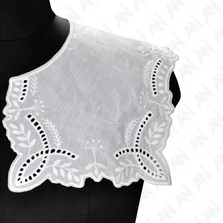 Square Broderie Anglaise Collar