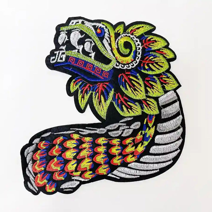 Ascending Quetzalcoatl Dragon Patch