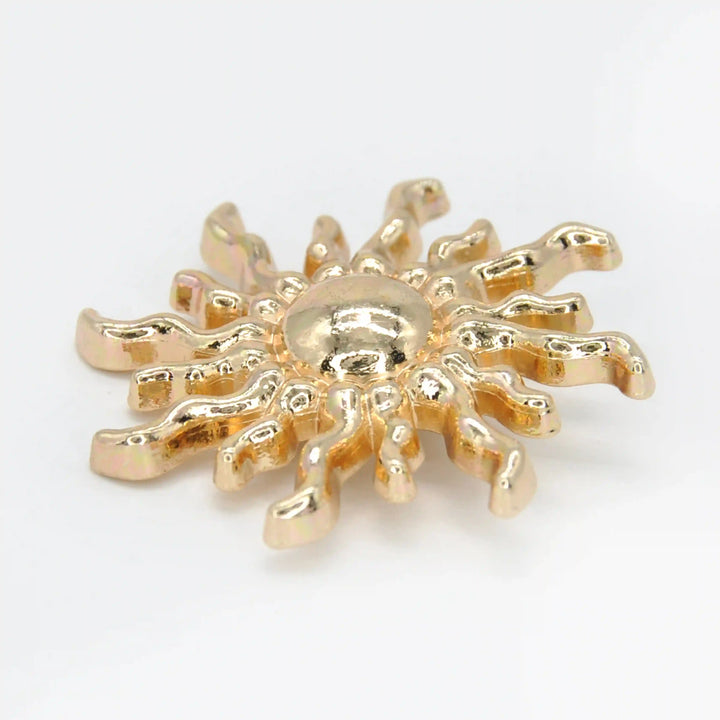Golden Sun Metal Buttons
