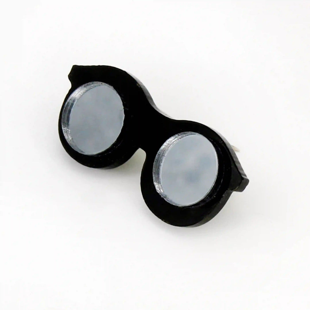 Round Sunglasses Brooch