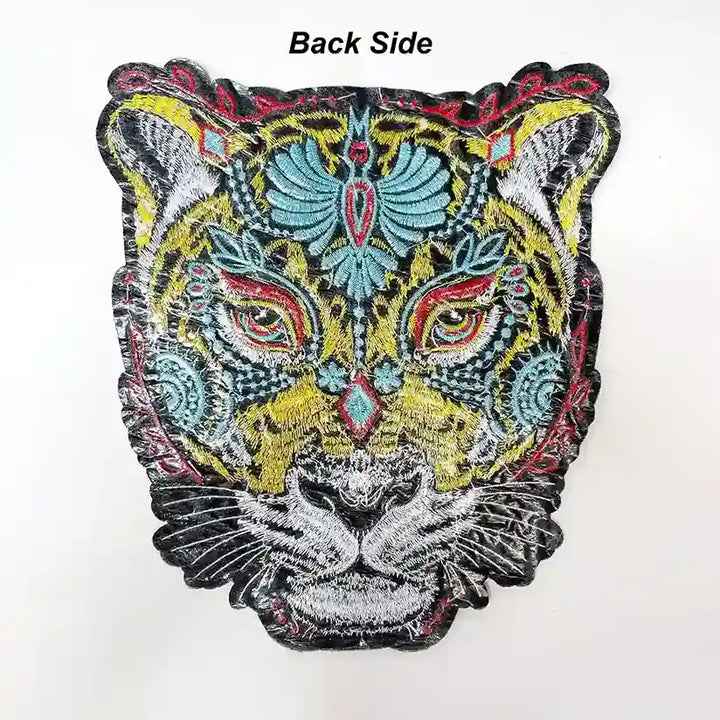 Spirit Jaguar Totem Head Patch